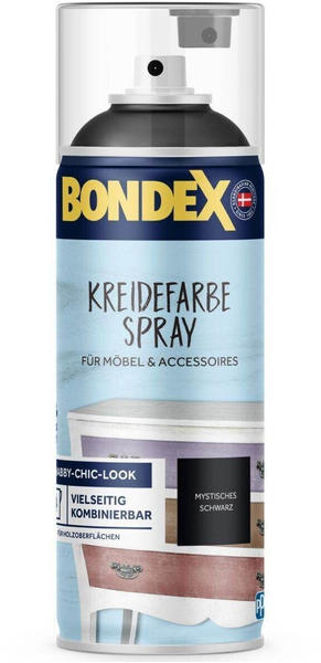 Bondex Kreidefarbe Spray Mystisches Schwarz 400 ml