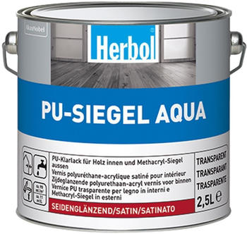 Herbol PU Siegel Aqua seidenlänzend 2,5l