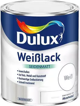 Dulux Weißlack seidenmatt 750ml