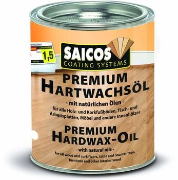 Saicos Premium Hartwachsöl teak 0,75l