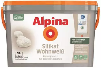Alpina Silikat Wohnwei&szlig; 10l