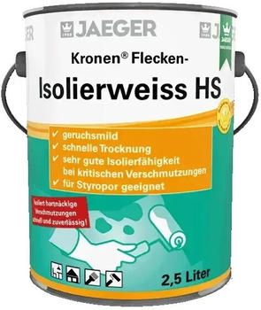 J&auml;ger Kronen Flecken-Isolierwei&szlig; 123 HS 0,375l
