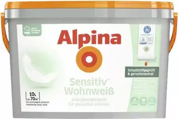 Alpina Sensitiv Wohnweiß 10l