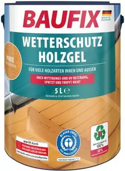 Baufix Wetterschutz-Holzgel 5 l pinie