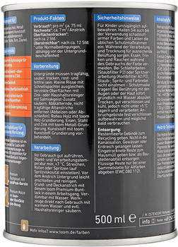 toom Premium-Buntlack hochgl&auml;nzend 500 ml graumetallic