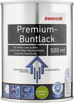 toom Premium-Buntlack seidenmatt 500 ml purpurrot