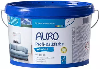 Auro Profi-Kalkfarbe extra fein 10 l (Nr. 344)