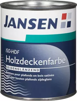Jansen ISO-HDF Holzdeckenfarbe 5l Seidenglänzend