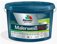 Diessner Malerweiss HD Wandfarbe Deckenfarbe Dispersionsfarbe Farbe innen stumpfmatt