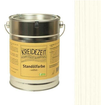 Kreidezeit Standölfarbe vollfett weiß 2,5 l