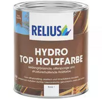 Hydro Top Holzfarbe 2,5l wei&szlig;