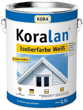 Kora Isolierfarbe Weiss 0,75l