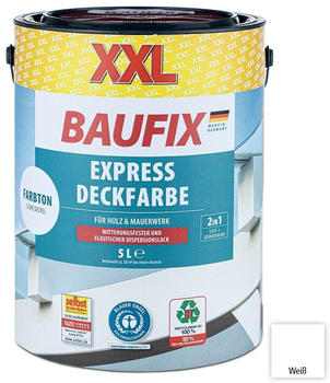 Baufix Express-Deckfarbe weiß 5l