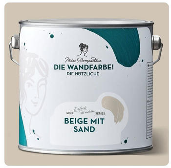 MissPompadour Die Wandfarbe! Die Nutzliche Beige mit Sand 2,5 L