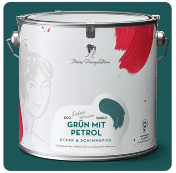 MissPompadour Grün mit Petrol 2,5L