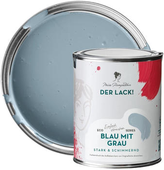 MissPompadour Der Lack! Blau mit Grau 1L