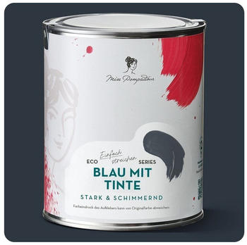 MissPompadour Blau mit Tinte 1L