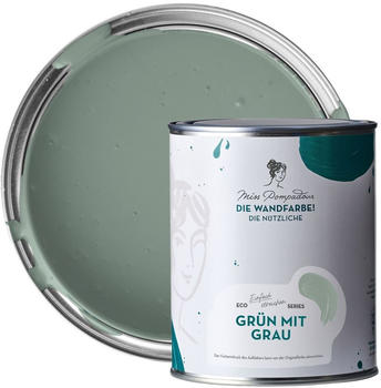 MissPompadour Die Wandfarbe! Grün mit Grau 1 L