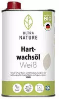 Ultra Nature Hartwachs&ouml;l 0,5 L Wei&szlig; Holz&atilde;&para;le & Holzwachs