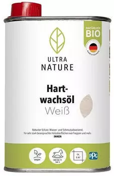 Ultra Nature BIO Hartwachs&ouml;l Wei&szlig; 250 ml