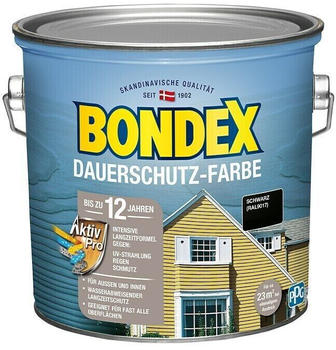 Bondex Dauerschutzfarbe Schwarz 2,5 l