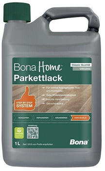 Bona Home Parkettlack Classic 1 l Farblos Glänzend