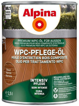 Alpina WPC-Pflege-&Ouml;l 2,5l braun