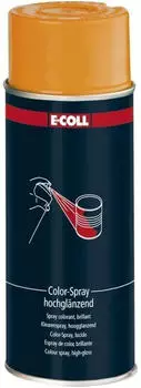 E-Coll Color-Spray hochgl&auml;nzend 400ml hellrotorange