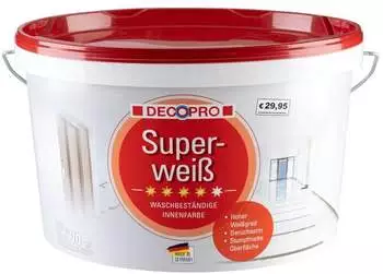 DecoPro Superweiß