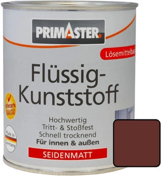 PRIMASTER Flüssigkunststoff Premium rotbtraun 750 ml
