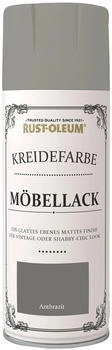 RUST-OLEUM Kreidefarbe-Möbellack Sprühfarbe Anthrazit matt 400ml