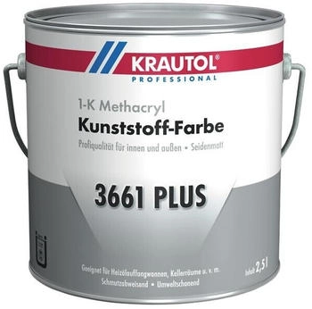 Krautol 3661 PLUS Kunststoff-Farbe 2,5l