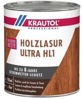 Krautol Holzlasur ULTRA HL1 teak 0,75 l