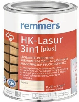 Remmers HK-Lasur 3in1 [plus] weiß 750ml
