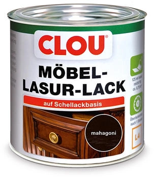 CLOU Möbel-Lasur-Lack Mahagoni 125ml CLOU Möbel-Lasur-Lack Mahagoni 125ml