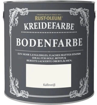 RUST-OLEUM ® Kreide-Bodenfarbe Kalkweiß 2,5l