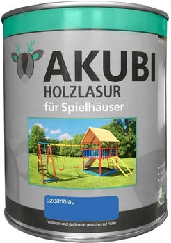 Karibu Holzlasur f&uuml;r Spielh&auml;user Ozeanblau 750ml