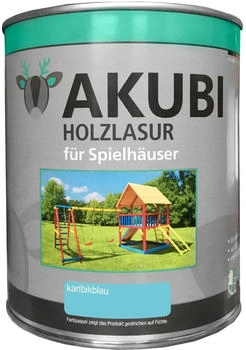 Karibu Holzlasur für Spielhäuser Karibikblau 750ml Karibu Holzlasur für Spielhäuser Karibikblau 750ml