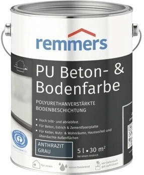 Remmers PU Betonfarbe und Bodenfarbe anthrazit 5 L