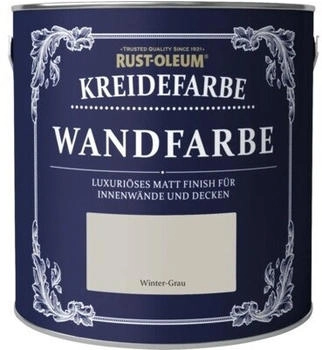 RUST-OLEUM ® Chalky Finish Wandfarbe hellgrau 2,5l