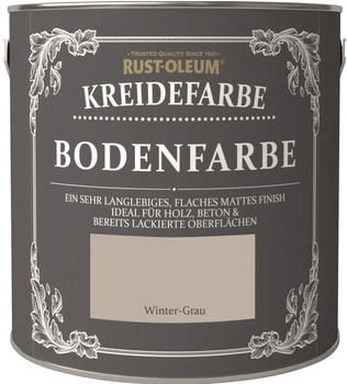 RUST-OLEUM Kreide-Bodenfarbe Winter-Grau 2,5l