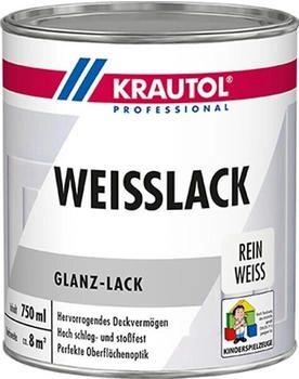 Krautol Weißlack glänzend weiß 2,5 l