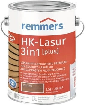 Remmers HK-Lasur 3in1 [plus] kastanie 2,5l