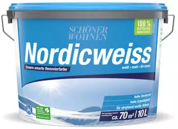 Nordicweiss Sch&ouml;ner Wohnen-Farbe