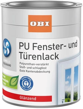 OBI PU Fenster-und T&uuml;renlack RAL 7016 Anthrazit gl&auml;nzend 750ml