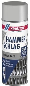 Krautol Sprühlack Hammerschlag silbergrau 0,4 l