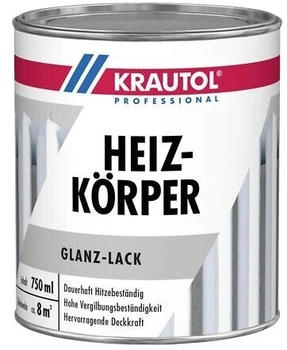 Krautol Heizkörperlack glänzend weiß 0,75 l