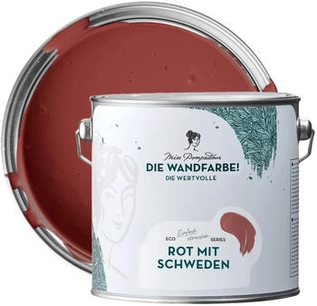 MissPompadour Edelmatte Wandfarbe Rot mit Schweden 2,5L Hochdeckend Spritzfrei MissPompadour Edelmatte Wandfarbe Rot mit Schweden 2,5L Hochdeckend Spritzfrei
