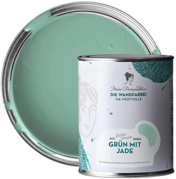 MissPompadour Edelmatte Wandfarbe Grün mit Jade 1L Hochdeckend Spritzfrei MissPompadour Edelmatte Wandfarbe Grün mit Jade 1L Hochdeckend Spritzfrei