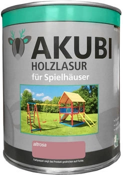 Karibu Holzlasur für Spielhäuser Altrosa 750ml Karibu Holzlasur für Spielhäuser Altrosa 750ml
